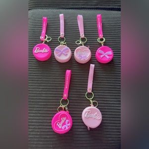 Barbie coin keychains